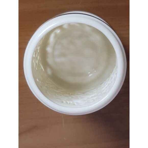 Lenox Pierced Filigree Porcelain Votive Holder Cream Gold Trim - Picture 3 of 5